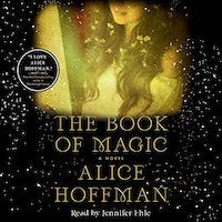 A graphic of the cover of The Book of Magic by Alice Hoffman