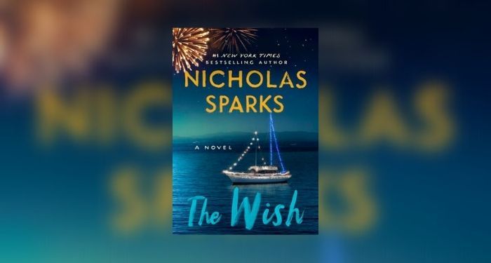 Book cover for THE WISH by Nicholas Sparks