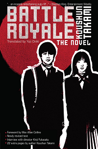 Battle Royale by Koushon Takami book cover