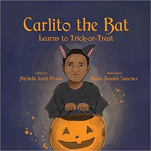 cover of carlito the bat learns to trick-or-treat