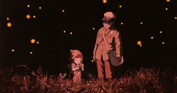 Film still from Grave of the Fireflies, directed by Isao Takahata