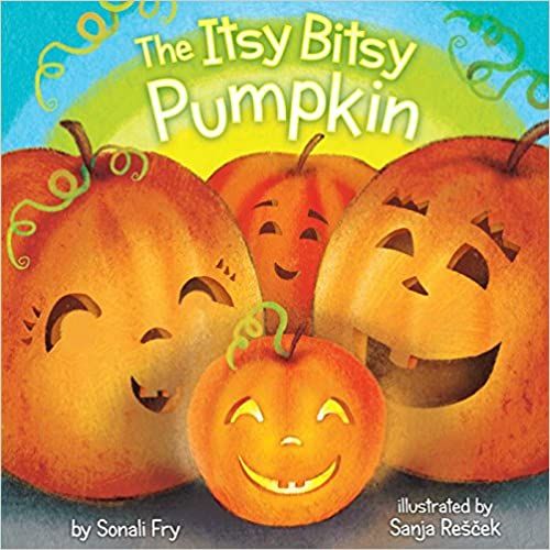 cover of itsy bitsy pumpkin
