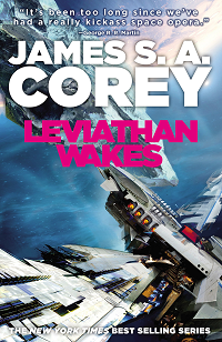 Leviathan Wakes by James S.A. Corey book cover