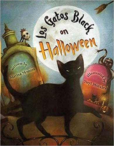 cover of los gatos black on halloween
