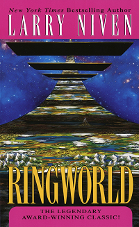 Ringworld by Larry Niven book cover