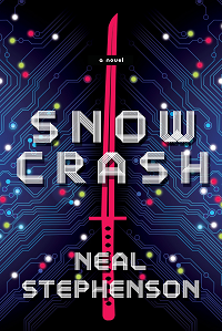 Snow Crash by Neal Stephenson book cover