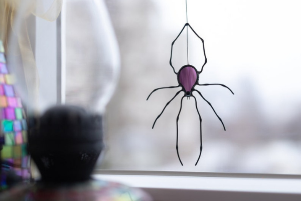 Stained Glass Spider 