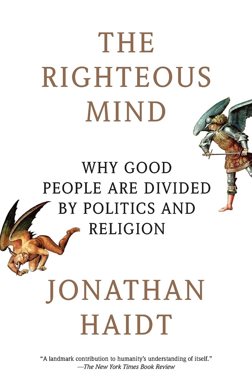 The righteous mind cover 
