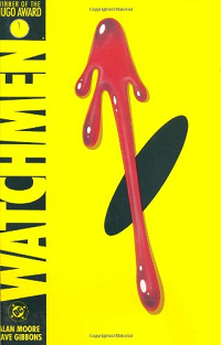 Watchmen by Alan Moore and Dave Gibbons book cover