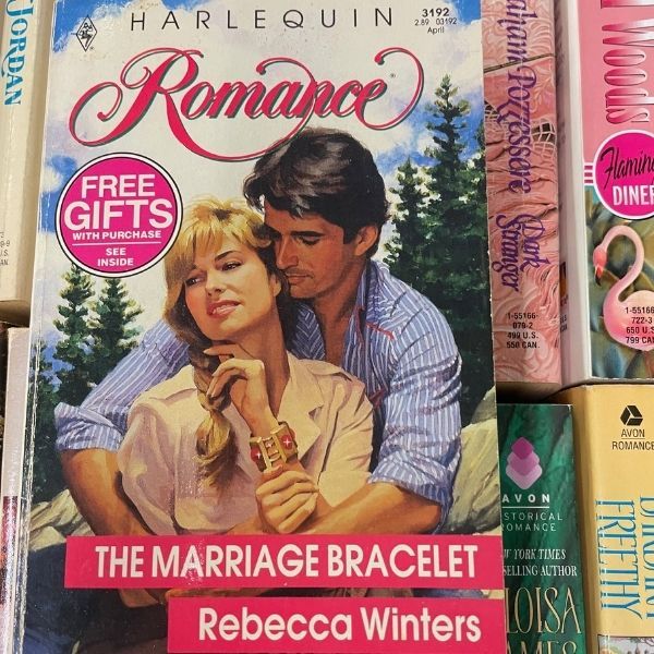 A Harlequin novel called The Marriage Bracelet