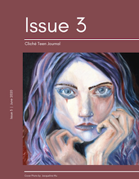 Cliche Teen Journal cover (teen-authored literary journals)