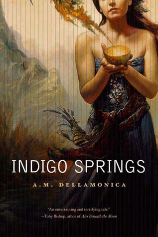 Indigo Springs by A.M. Dellamonica Cover