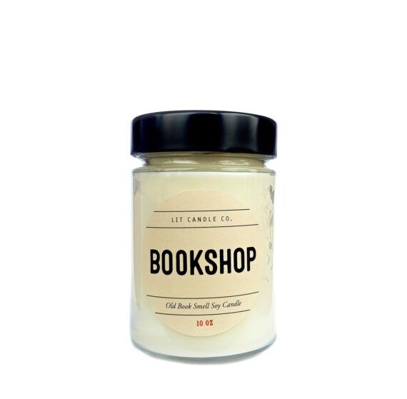 Old Book Scented Soy Candle