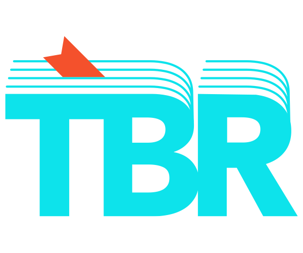 Letters "TBR" written in blue.