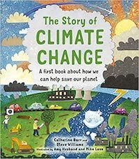 The Story of Climate Change by Catherine Barr Book Cover