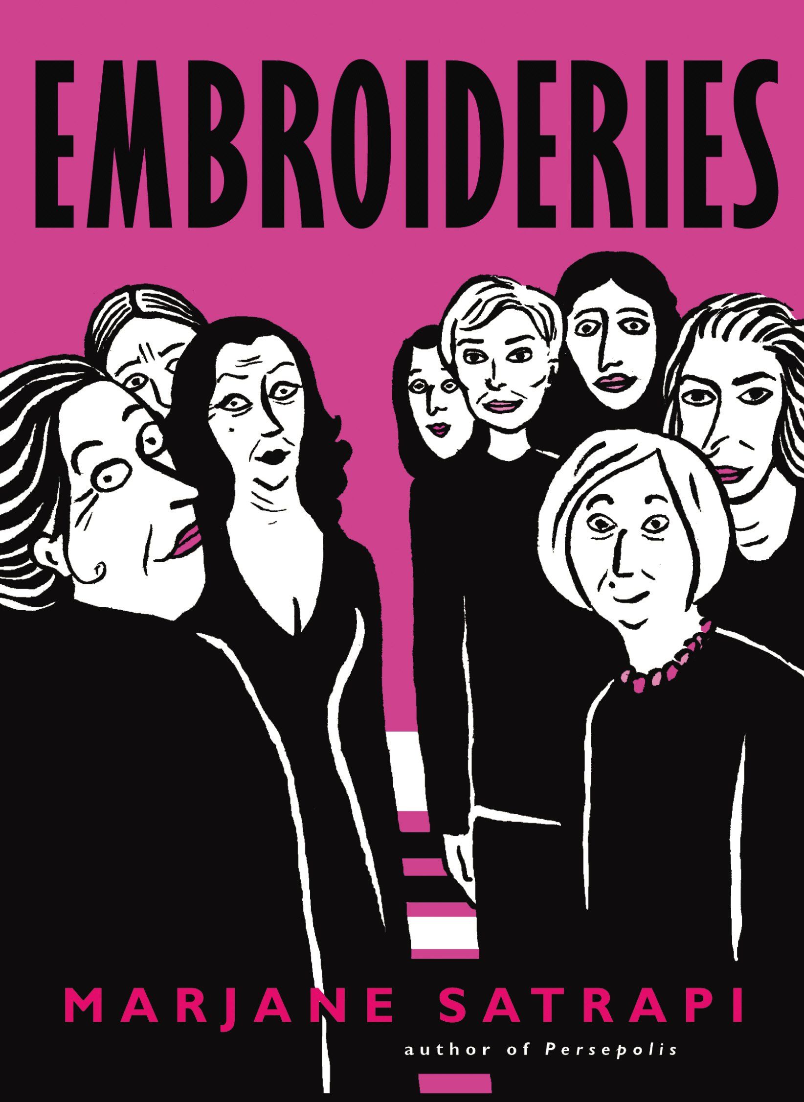 embroideries by marjane satrapi book cover