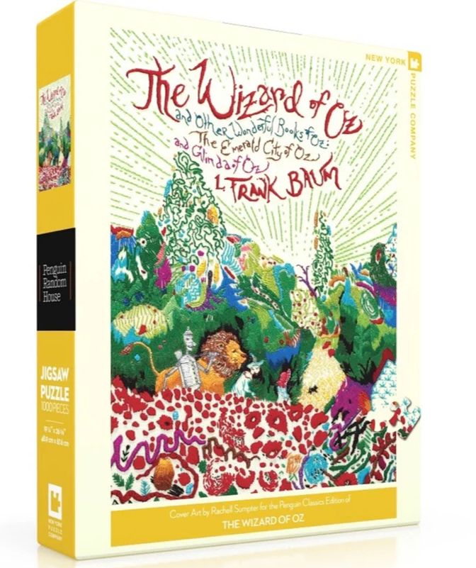 puzzle based on the kids' book wizard of oz