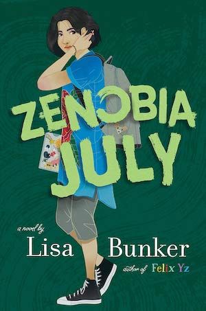Zenobia July by Lisa Bunker book cover