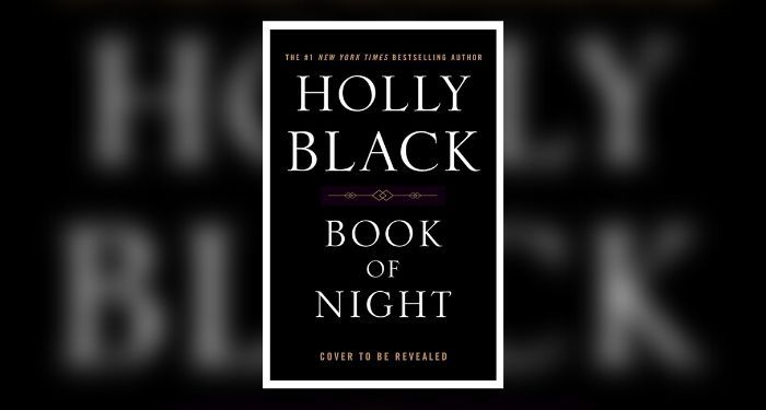 Book cover of BOOK OF NIGHT by Holly Black