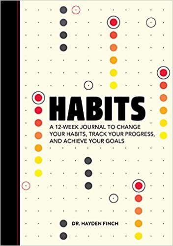 Habits A 12‑Week Journal by Hayden Finch book cover