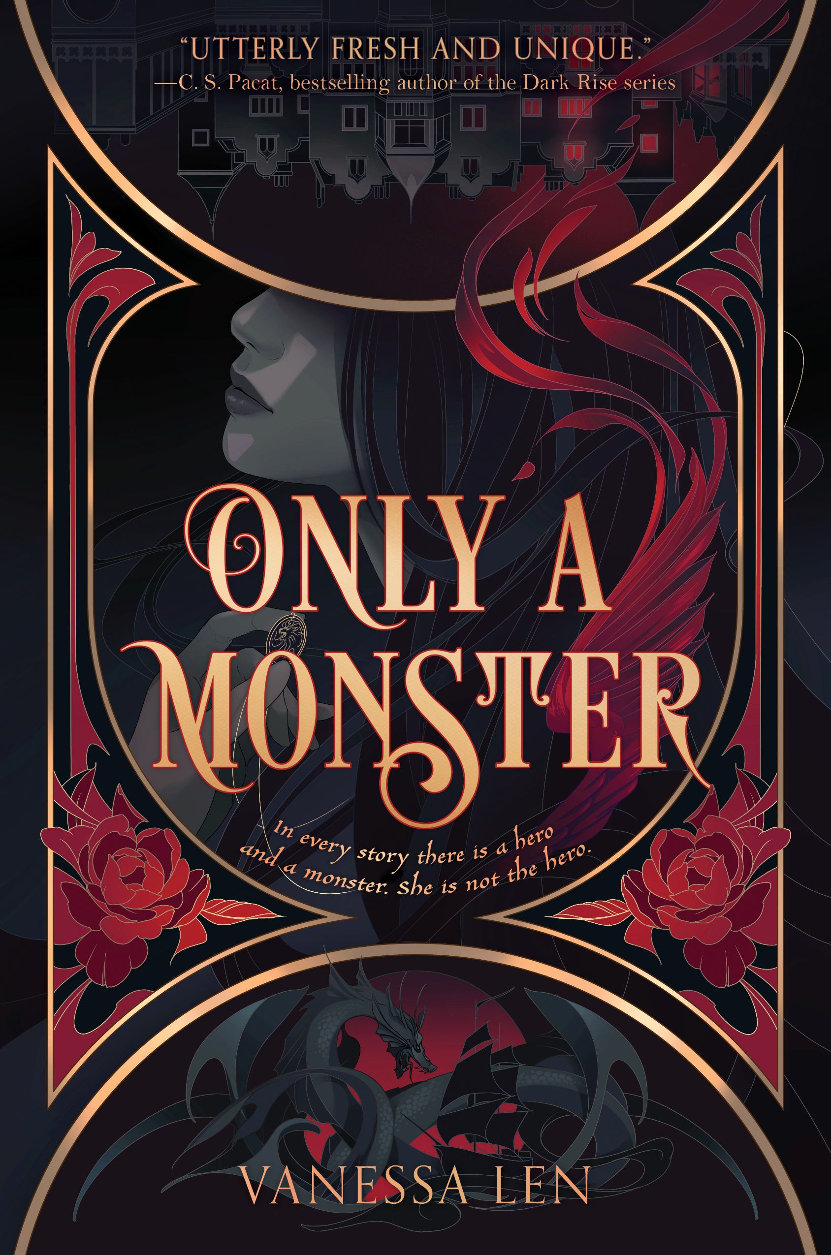 Cover image of "Only A Monster" by Vanessa Len 