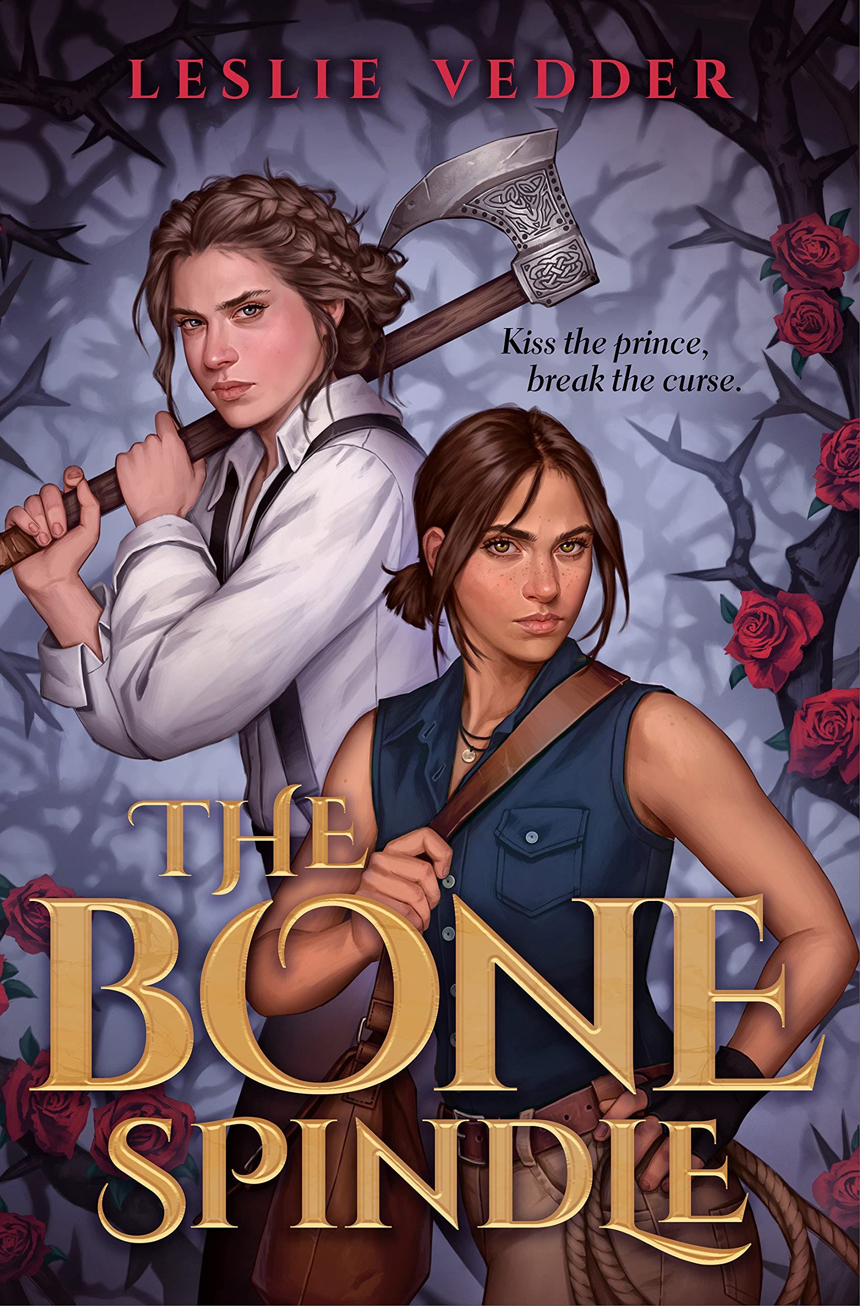 Cover image for "The Bone Spindle" by Leslie Vedder