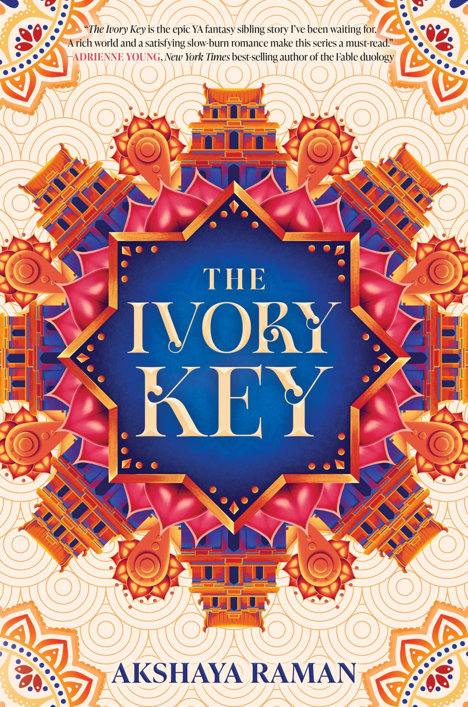 Cover of "The Ivory Key" by Akshaya Raman
