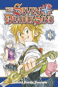 The Seven Deadly Sins 1 cover - Nakaba Suzuki