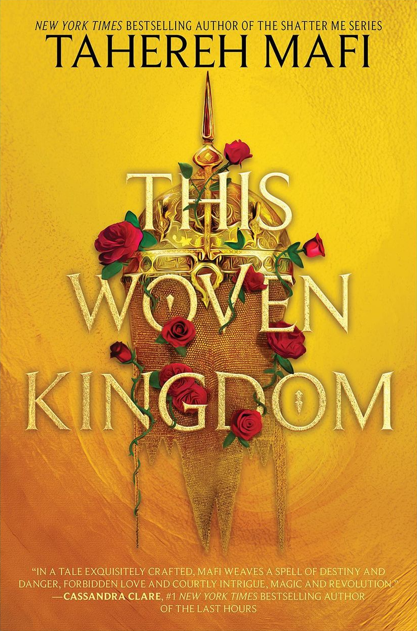 Cover of "This Woven Kingdom" by Tahereh Mafi