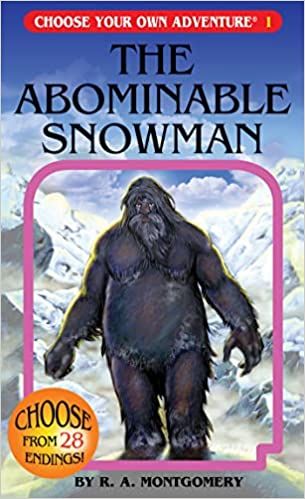 Abominable Snowman Choose Your Own Adventure new cover