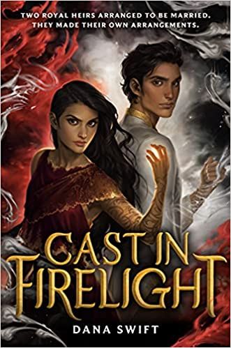 cast in firelight book cover