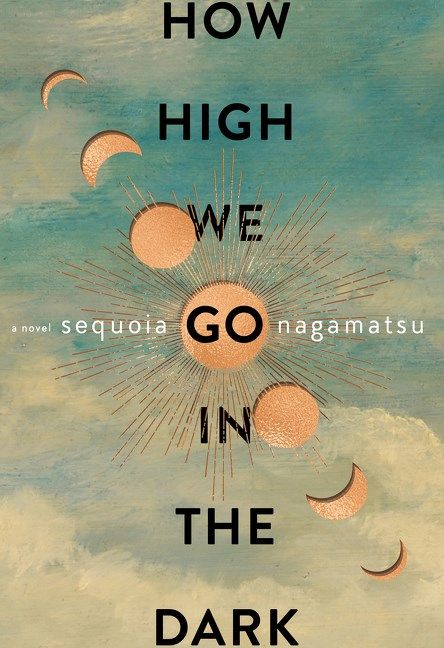 How High We Go in the Dark cover, phases of the moon on a sky background