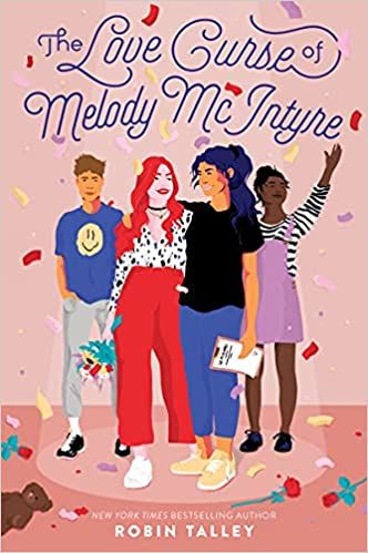book cover for the love curse of melody mcintyre
