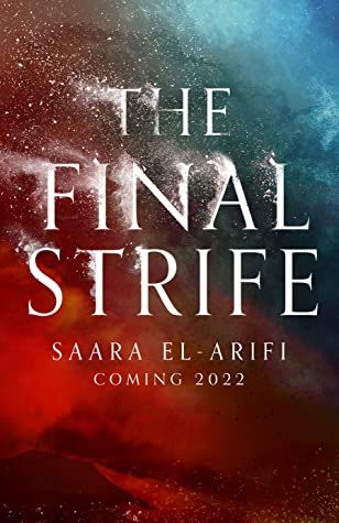 Not Final Cover for The Final Strife, title is in white on a colored background