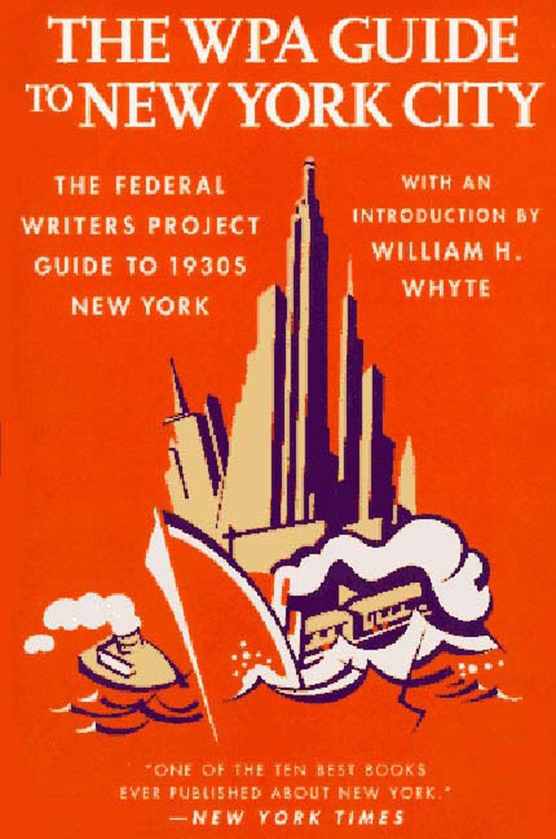 Cover of the WPA Guide to New York City