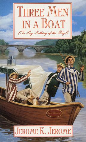 three men in a boat cover