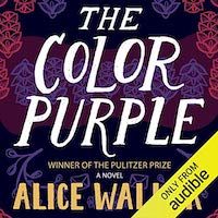 A graphic of the cover of The Color Purple by Alice Walker