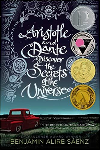 Aristotle and Danta Discover the Secrets of the Universe by Benjamin Alire Saenz Book Cover