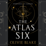 the two covers of The Atlas Six