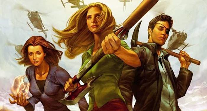 the cropped cover of Buffy Season 8