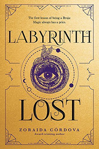 Labyrinth Lost book cover by Zoraida Cordova