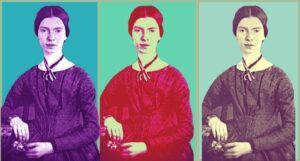 Emily Dickinson color collage