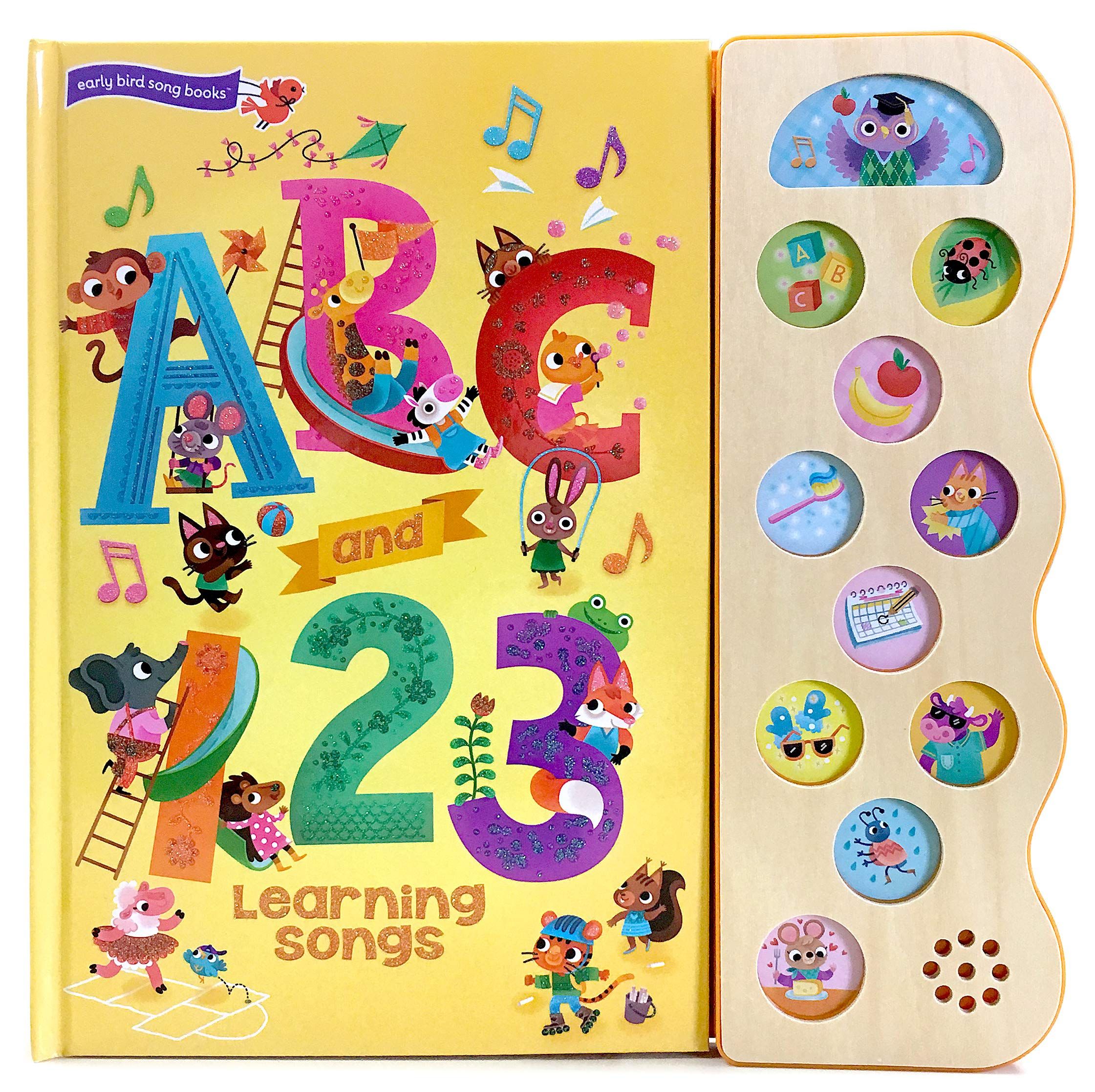 ABC and 123 Learning Songs book cover