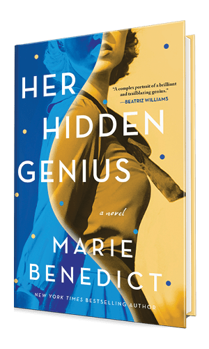 Book cover of HER HIDDEN GENIUS by Marie Benedict