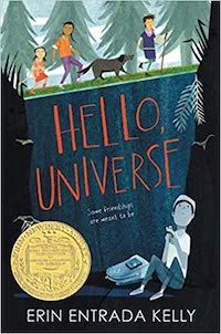 book cover of Hello, Universe by Erin Entrada Kelly