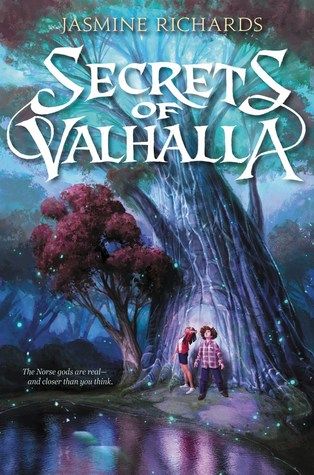 The Cover of secrets of Valhalla by Jasmine Richards