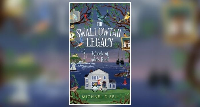 Book cover of The Swallowtail Legacy 1: Wreck at Ada’s Reef by Michael D. Beil