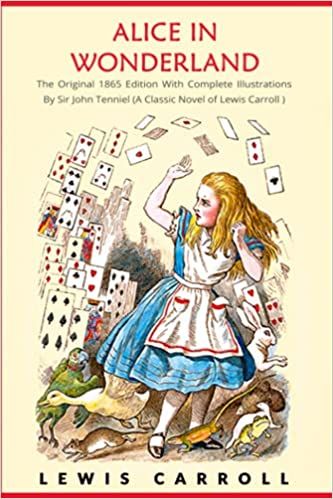 Alice in Wonderland 1865 cover