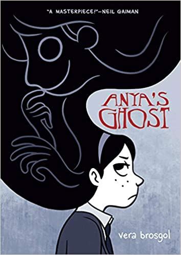 anya's ghost graphic novel book cover