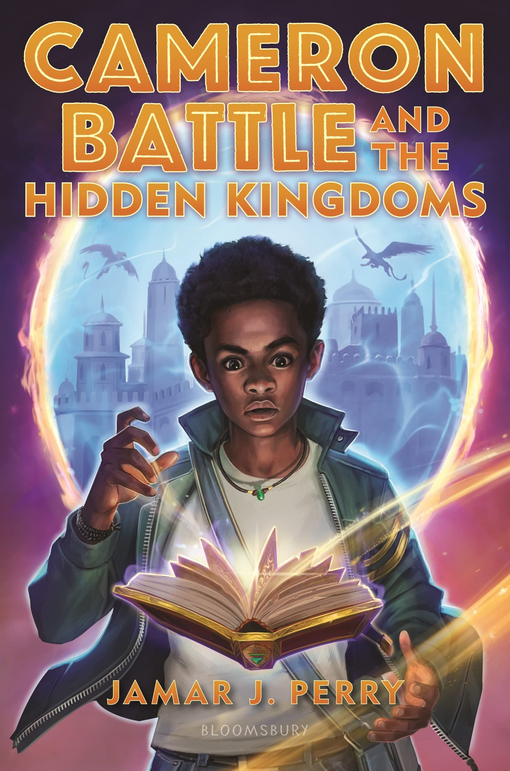 Cover of Cameron Battle and the Hidden Kingdoms by Perry